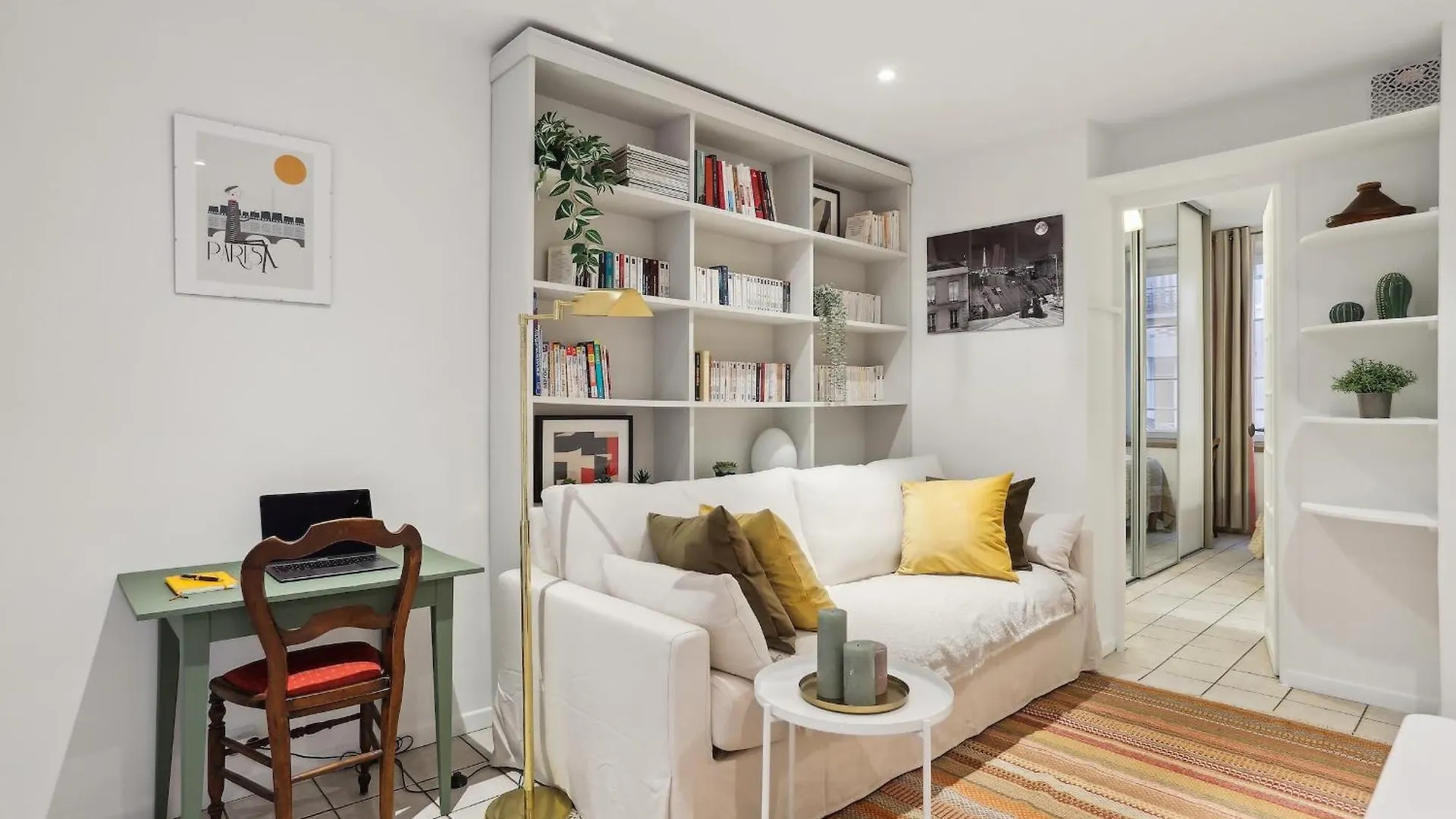 Invalides 1Br Cozy Lägenhet Paris